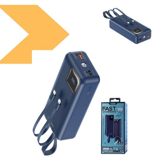 Повербанк 30000мАг PD20W+QC 22.5W REMAX RPP-550 (47239-RPP-550_954) | Зображення 1