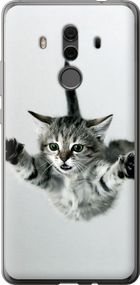 Чехол на Huawei Mate 10 Pro Летящий котёнок "2322u-1138-17620"