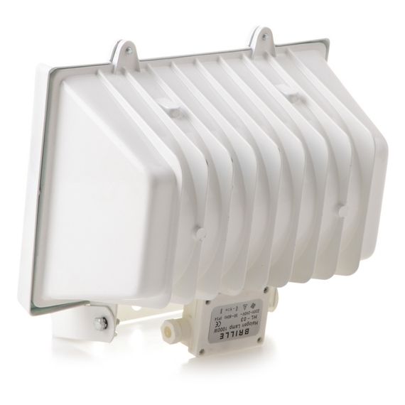 Прожектор уличный галогенный IP54 HL-03 1000W white белый | Зображення 2