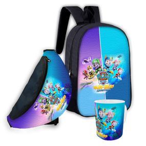 Набір дитячий Щенячий патруль рюкзак 36х27см сумка-бананка, кружка з принтом для хлопчика (01625)