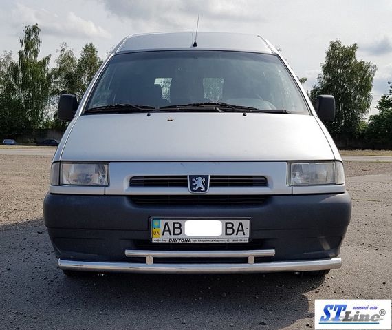 Передній захист ST016 (нерж) 51/42 мм для Fiat Scudo 1996-2007 років | Зображення 3