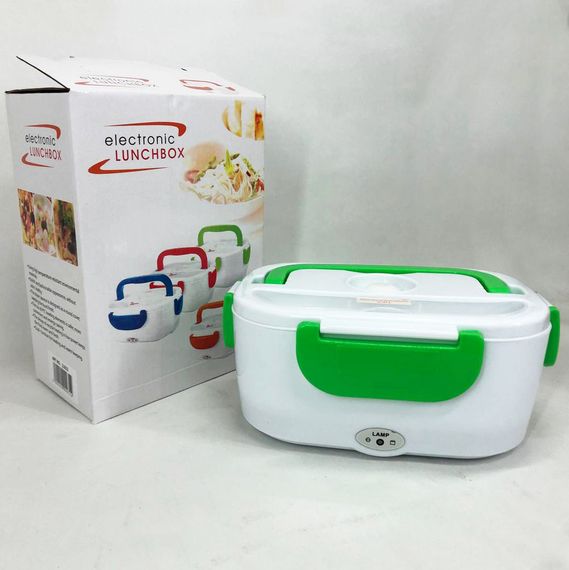 Харчовий термос для їжі Lunch Heater 220 V, Пластиковий ланчбокс для їжі з підігрівом YK-40 | Зображення 8