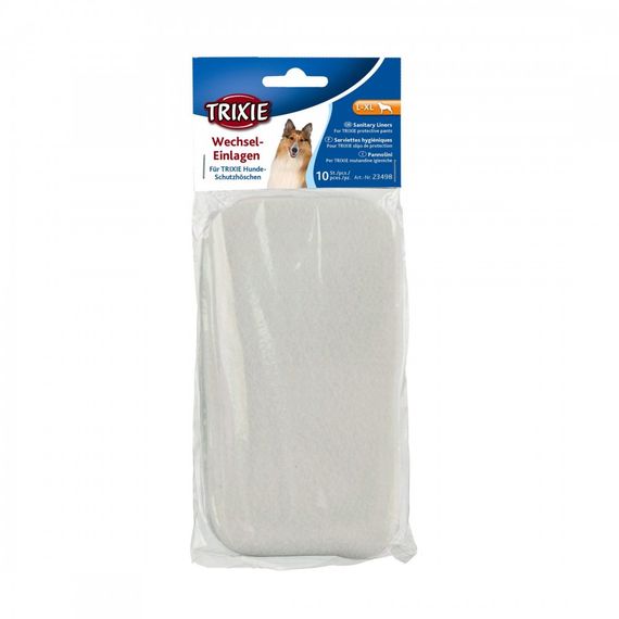 Гігієнічні прокладки Trixie для собак для захисних трусів L/XL 10 шт