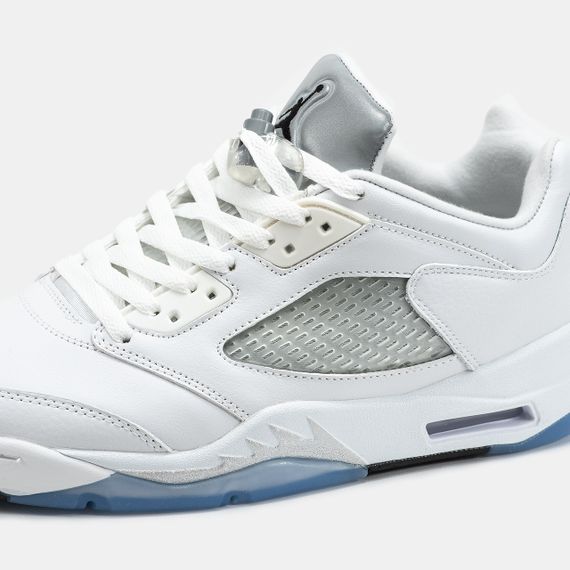 Чоловічі кросівки Air Jordan 5 Low Metallic White , В'єтнам 2010 43 | Зображення 8