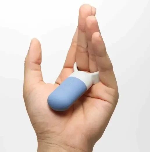 Кільце ерекційне з вібрацією TENGA SVR one -Сірий Sex Aura | Зображення 3