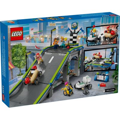Конструктор LEGO City Никаких ограничений: Автодром для гоночных автомобилей (60460) | Зображення 8