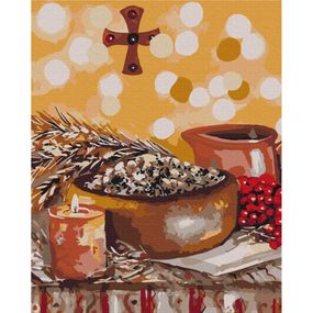 Картина по номерам "Рождественская кутья" BS53436, 40х50 см