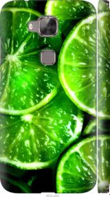 Чохол на Huawei G7 Plus Зелені часточки лимона "852m-952-2448"