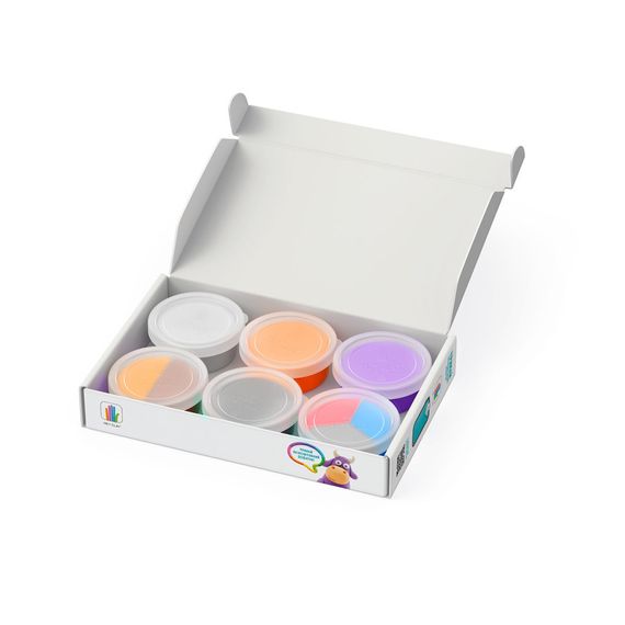 Набор самозатвердевающего пластилина ЛИПАКА – Коровка, пёсик, овца 60024-UA01 | Зображення 1