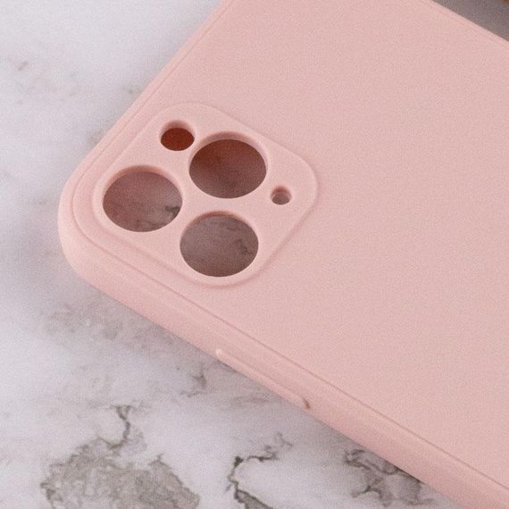 Силіконовий чохол Candy Full Camera для Apple iPhone 11 Pro (5.8") Рожевий / Pink Sand | Зображення 2