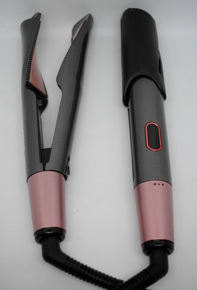 Плойка  спіральна стайлер для завивки волосся та створення красивих локонів випрямляч з дисплеєм