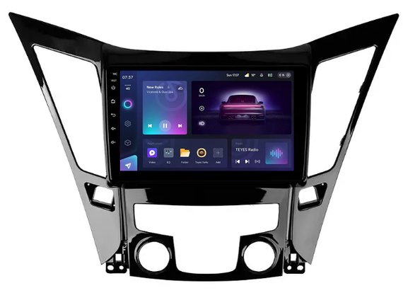 Штатна магнітола Teyes CC3 2K 4+64 Gb Hyundai Sonata 6 YF 2009-2014 (A) 9"
