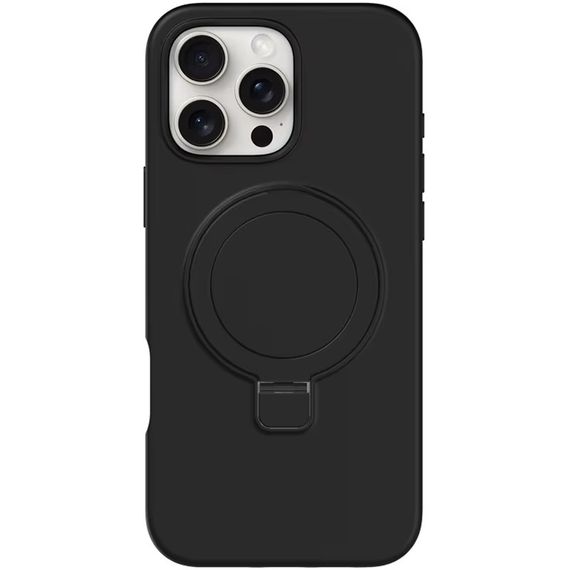 Чохол Silicone Case Full Protective NO LOGO with Ring для Apple iPhone 16 Pro Max (6.9") | Зображення 1