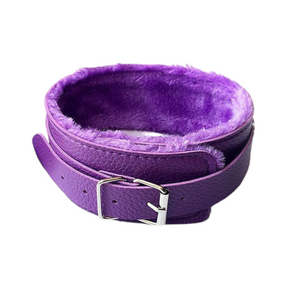 БДСМ ошейник «Soft hugs», цвет фиолетовый sexstyle