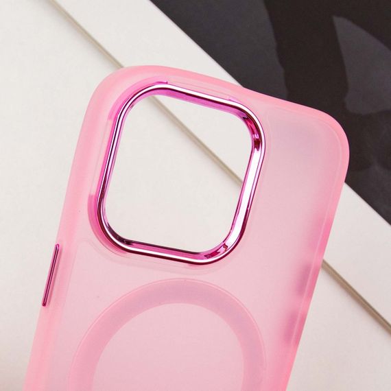 Чохол TPU+PC Lily with MagSafe для Apple iPhone 13 Pro Max (6.7") Light Pink | Зображення 4