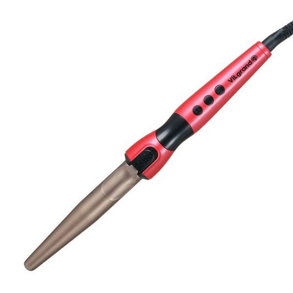 Плойка конусная ViLgrand VHC-3041LC. CJ-758 Цвет: красный