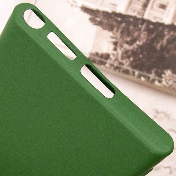 Чехол Silicone Cover Lakshmi Full Camera (AA) для Samsung Galaxy S25 Ultra Зеленый / Dark green | Зображення 6