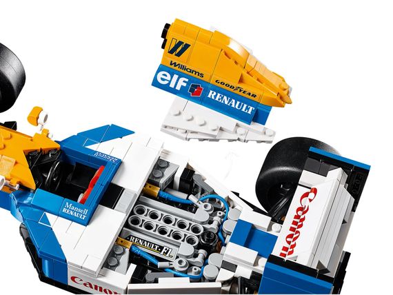 Конструктор LEGO Icons Williams Racing FW14B і Найджел Менселл 10353 | Зображення 7