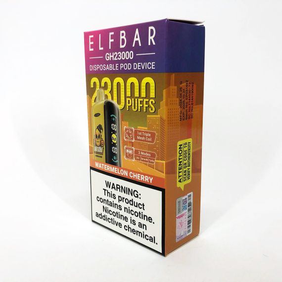 ELF BAR GH 23000 смак Кавун Вишня (Watermelon Cherry) | Зображення 2