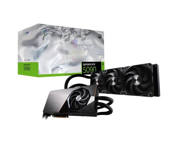 Видеокарта MSI GeForce RTX 5090 32GB GDDR7 SUPRIM LIQUID SOC 912-V530-011 | Зображення 5