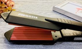 Профессиональная плойка крупное гофре Pro Mozer Mz 7725 для прикорневого объема волос турмалин