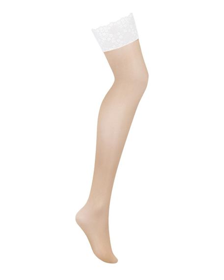 Панчохи Obsessive Heavenlly stockings M/L, широка резинка Sex Aura | Зображення 2