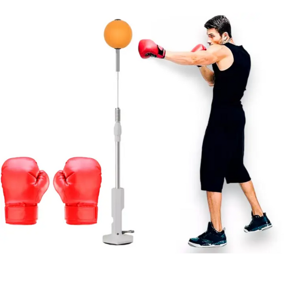 Стійка для боксу, боксерська груша, боксерський м'яч, підлогова груша для боксу 139-153 см | Зображення 1