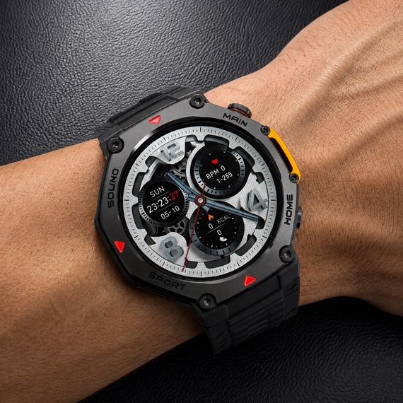 Смарт-годинник Modfit Navigator Al Black з GPS, компасом та захистом 5 ATM | Зображення 5