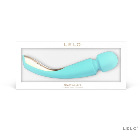 Вібромасажер LELO Smart Wand 2 Large Aqua | Зображення 1
