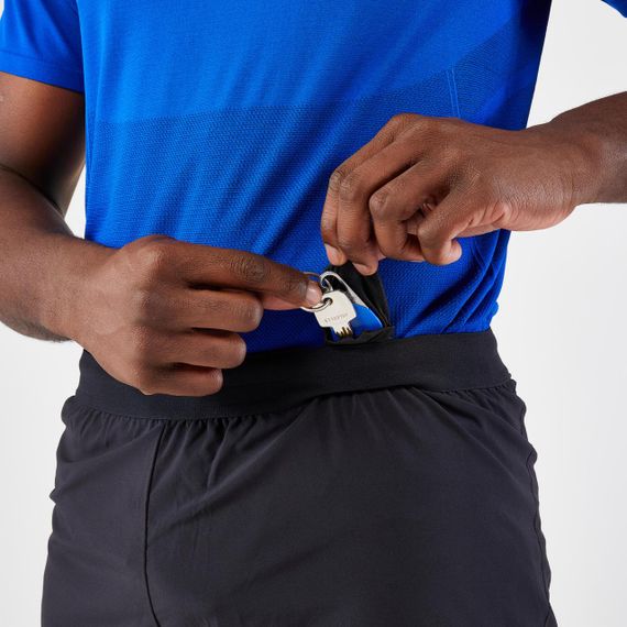 Шорти чоловічі Kiprun Light для бігу чорні - XL
