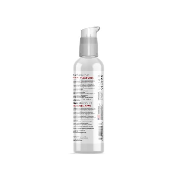 Лубрикант на водній основі Swiss Navy 4 in 1 Straw-Kiwi Pleasures 118 мл | Зображення 2