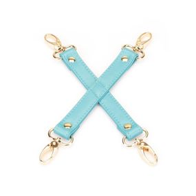 Крестовина Liebe Seele Blue Lamb leather Hogtie with Velvet Lining Sex Aura
