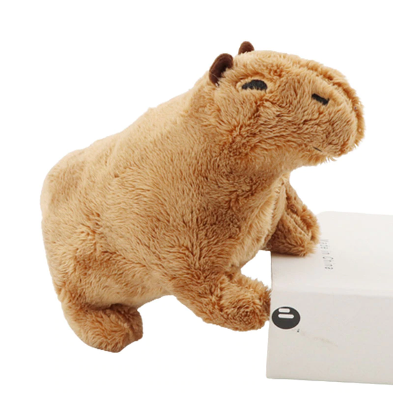 Мягкая игрушка "Капибара" 18cm Коричневый (sv1805-2) | Зображення 7
