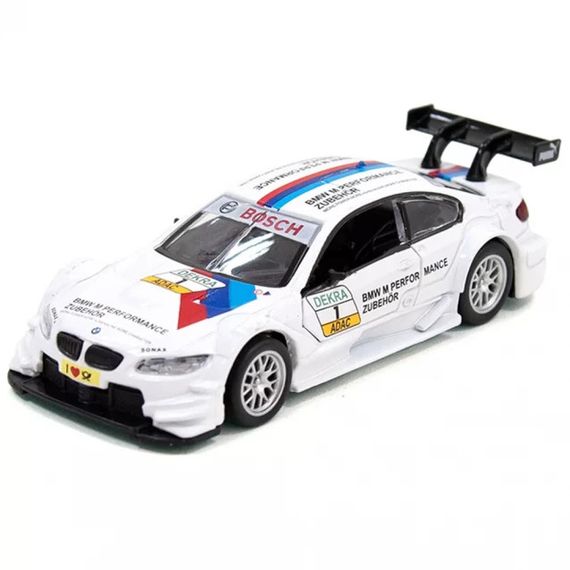 Машинка інертна BMW M3 DTM 250256 10 см біла