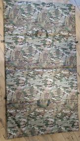 Мат тактичний каремат килимок стрілецький Мультикам 200*90 см з 4 секцій зложується