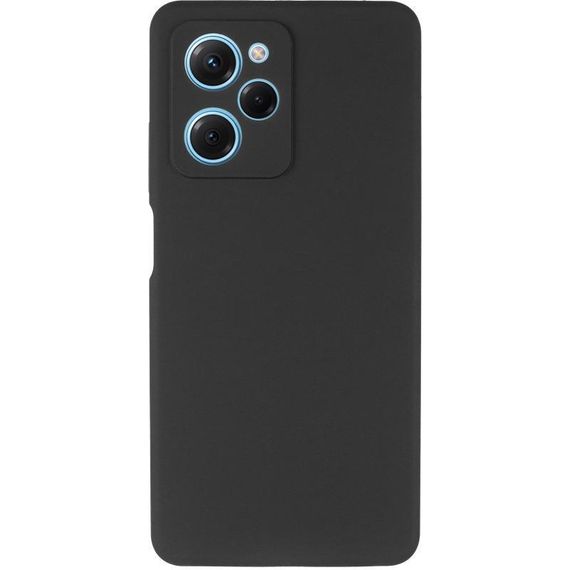 Чехол Silicone Cover Ummi Lakshmi Full Camera (AA) для Xiaomi Poco X5 Pro 5G Черный / Black | Зображення 1