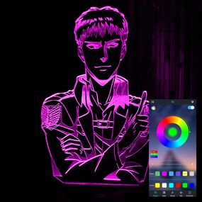 Акриловый светильник-ночник управление с телефона Жан Кирштайн tty-n001051