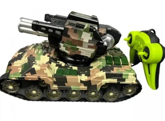 Іграшка Танк на радіокеруванні для дітей обертання на 360 ° | Зображення 2
