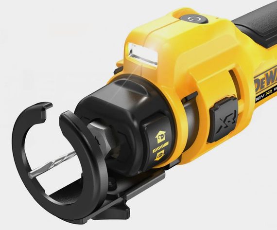 Фрезер акумуляторний для вирізання гіпсокартону DeWalt без АКБ та ЗП DCE555N | Зображення 4