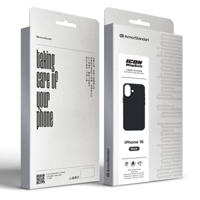 Чехол для мобильного телефона Armorstandart ICON2 MagSafe Apple iPhone 16 Black (ARM80211) | Зображення 1