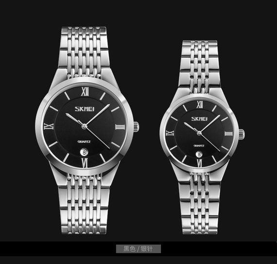 Skmei 9139BKSI-B Black-Silver B | Зображення 2