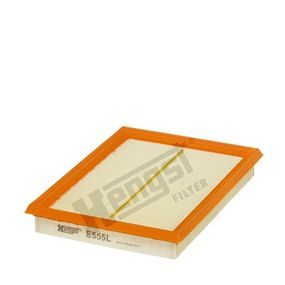 Фильтр воздушный Honda Civic / Nissan Almera/Juke/Primera 1.2-2.0 i/GID-T/dCi 90-, Hengst, E555L,