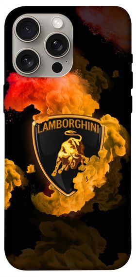 Чохол з картинкою Lamborghini logo для Apple iPhone 15 Pro Max (6.7")