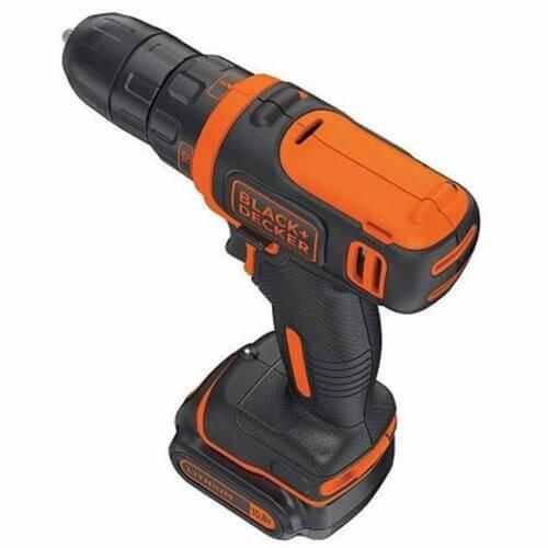 Дрель-шуруповерт аккумуляторная BLACK+DECKER BDCDD12K | Зображення 1
