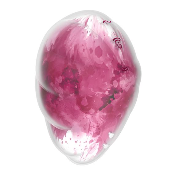 Вакуумний стимулятор з вібрацією Satisfyer Cloud Dancer Red | Зображення 3