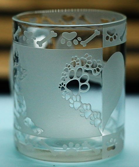 Скляна чашка кружка 320 мл  з гравіюванням Німецька Вівчарка подарунок для власника собаки або поціновувача породи | Зображення 2