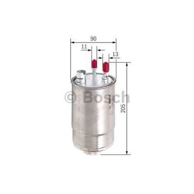 Фильтр топливный Bosch F 026 402 054 | Зображення 4