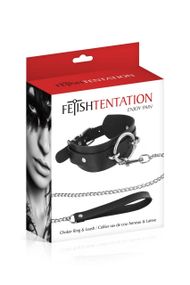 Нашийник з повідцем Fetish Tentation Ring and Leash sexstyle