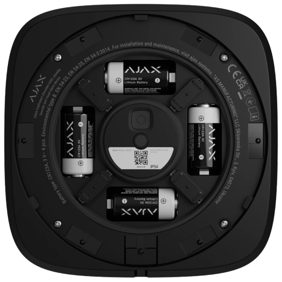 Ajax EN54 FireProtect (Sounder) black пожежний звуковий Сповіщувач | Зображення 4