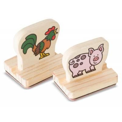 Набор для творчества Melissa&amp;Doug Мои первые штампы Животные фермы (MD12390) | Зображення 1